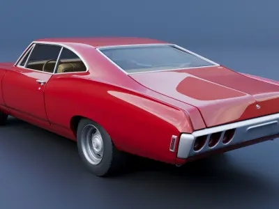 Chevrolet Impala 1968 3D print model