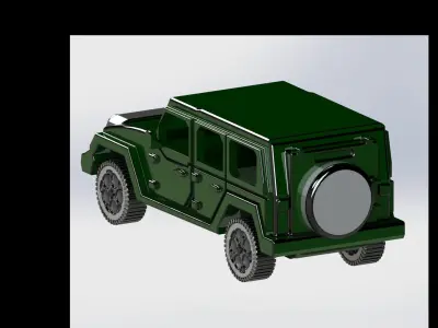 4X4 TOY TRUCK 3D model