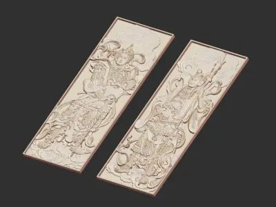 Guardian Warriors 3D print model