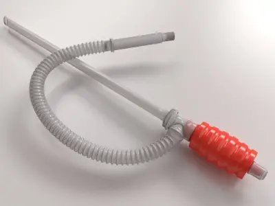 Manual Hand Siphon 3D model