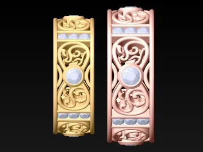 Wedding Rings - N182058 3D print model