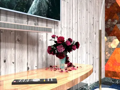 Modern VIP Waiting room  3D model