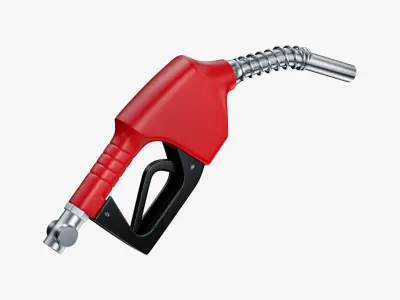 Fuel Nozzle  Low-poly 3D model