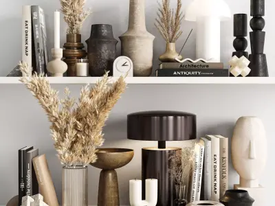 Decorative Set 3D model