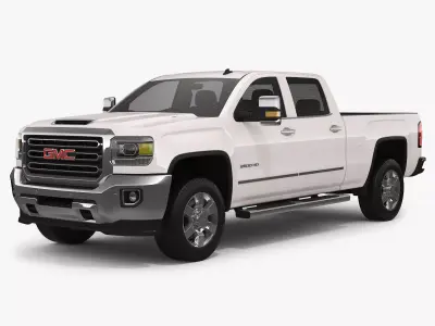 2018 GMC Sierra 2500HD 3D model