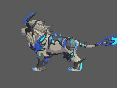 Lelion Warrior 3D model