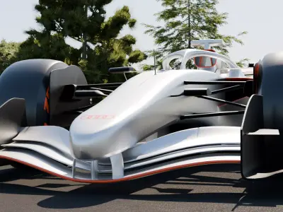 Audi F1 2026 Concept  3D model