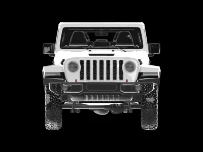 Jeep Wrangler 2021  3D model