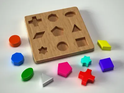 Shape Sorter 3D model