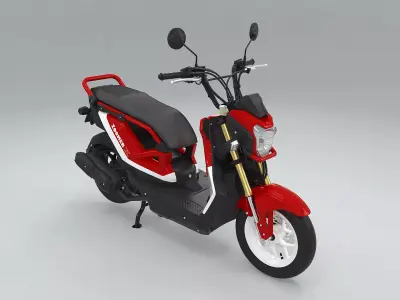Honda Zoomer X 110cc Scooter 3D model