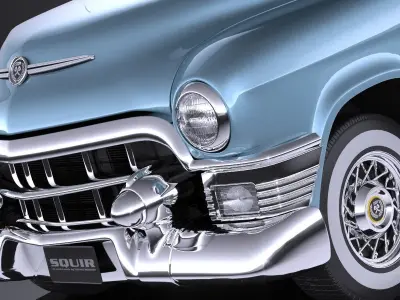 Generic Classic Pickup 1950  3D model