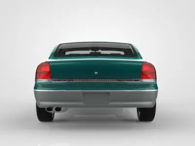 Chrysler New Yorker 1994 3D model