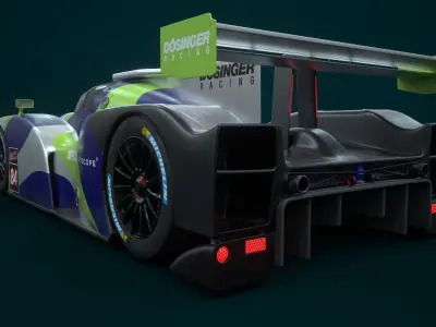 LMP - Le Mans Prototype - Generic Concept 3D model