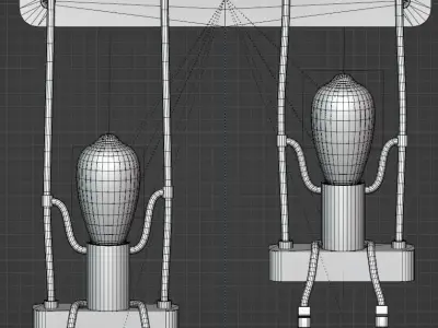 Decorative lamp 3D model