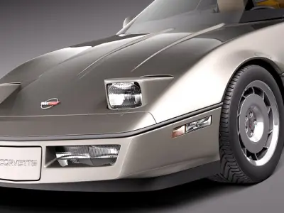Chevrolet Corvette C4 Coupe 3D model