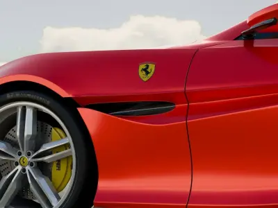 Ferrari Portofino 3D model