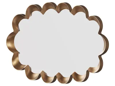 Anthropologie Scallop Mirror  3D model