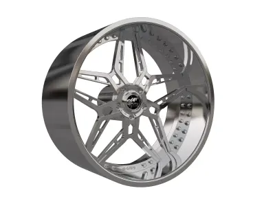 AMANI FORGED ARAGON ORIGINAL FORGED WHEEL 3D MODEL 3D print model