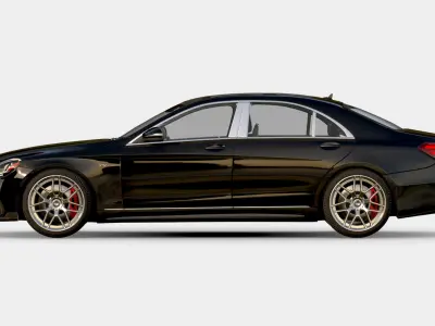 Mercedes-Benz S65 AMG 3D model