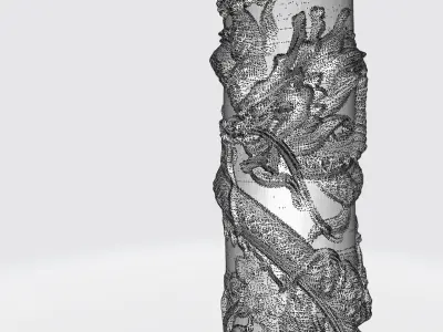 DRAGON RELIEF - NO 3 3D model