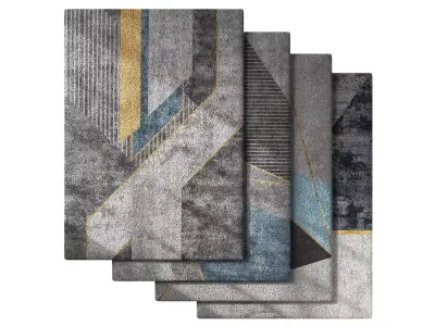 Rug Set 23 3D model