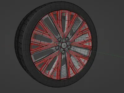 Audi A8 D5 2019 Rim 3D model