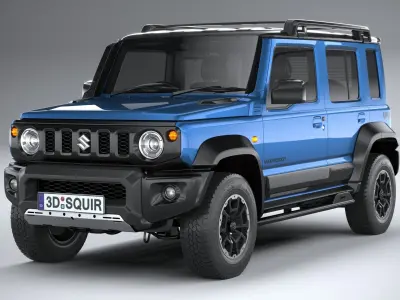 Suzuki Jimny 4expedition 5door 2024 3D model