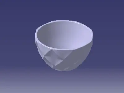 new index small bowl as a decoration 3D print model