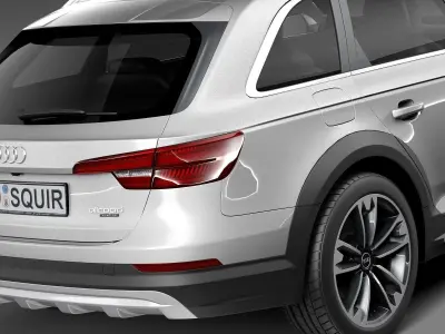 Audi A4 Allroad Quattro 2017 3D model
