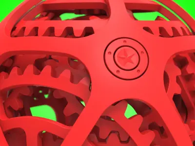 ORBIT ball Free 3D model