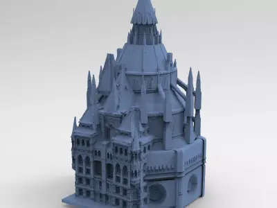 Minister for magic Tower 5  3D model