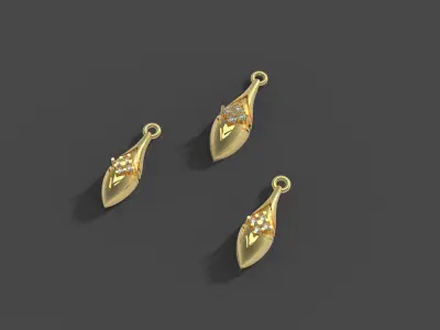 StellarKite Jewellery Set 3D print model