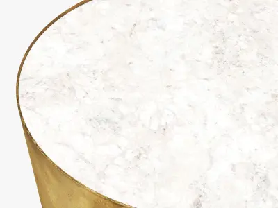 Kelly Wearstler alta side  coffee table 3D model