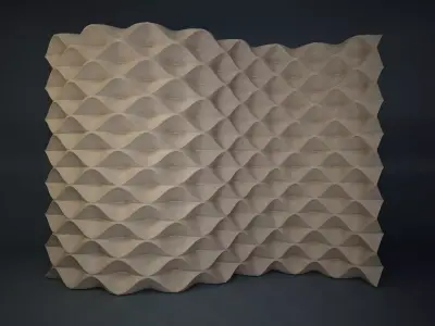 06 PARAMETIC PATTERN Low-poly 3D model