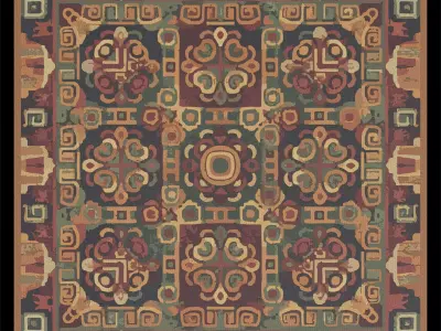 Seamless Carpet Series 10 Texture PBR 4K Texture