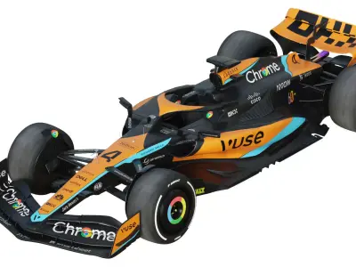 F1 McLaren MCL60 2023 3D model