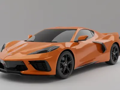 Chevrolet Corvette Stingray 2021 3D model