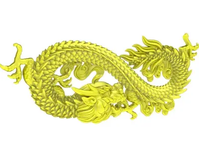Infinity Dragon Jewelry Model 4774 3D print model