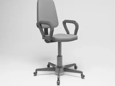 Office Chair Free 3D model shop