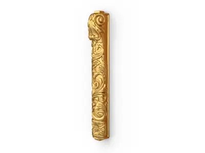 Classic decor ornament carved 01 3D model