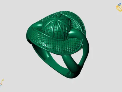 Women Plain Ring STL Models Womens Ring 3dmodels 3D print model 3D print model 11
