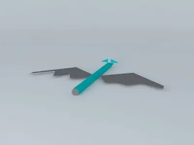 Monster Dieselbart Flying Free 3D model