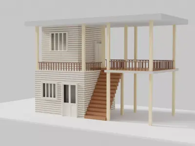 house 3D model 12
