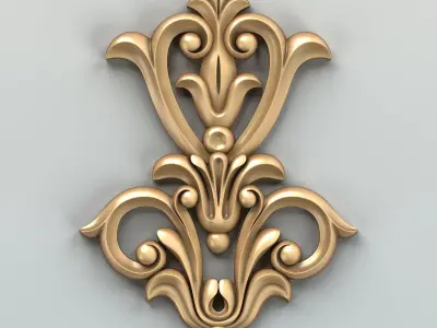 Decor vertical 022 3D model