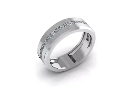 Jewelry Diamond Ring 3D print model order