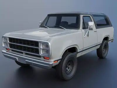 Dodge Ramcharger 1979 3D print model
