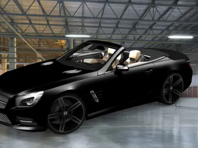  Mercedes-Benz SL-Class 3D model