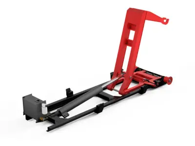 Hookloader City Lifting and tipping loader 3D model