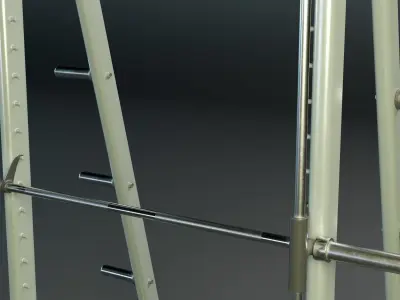 Smith Machine PBR Low-poly 3D model