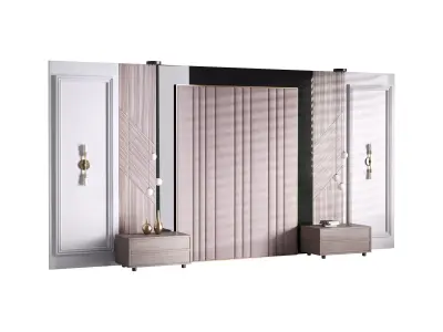 Decorative Wall panel  45 3D model